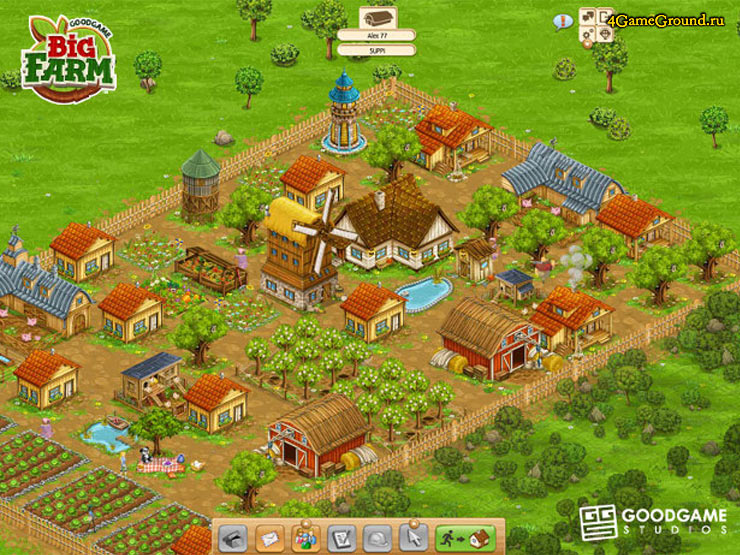 best free browser games Goodgame Big Farm