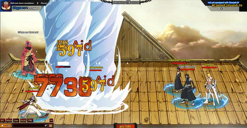 World of Bleach - Fighting browser games