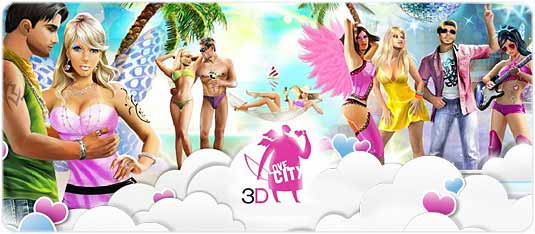 Love City 3D - Meet, talk, fall in love!