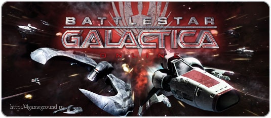 Battlestar Galactica gameplay mining an asteroid (free online pc game) 