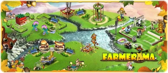 Farmerama - Online Žaidimas