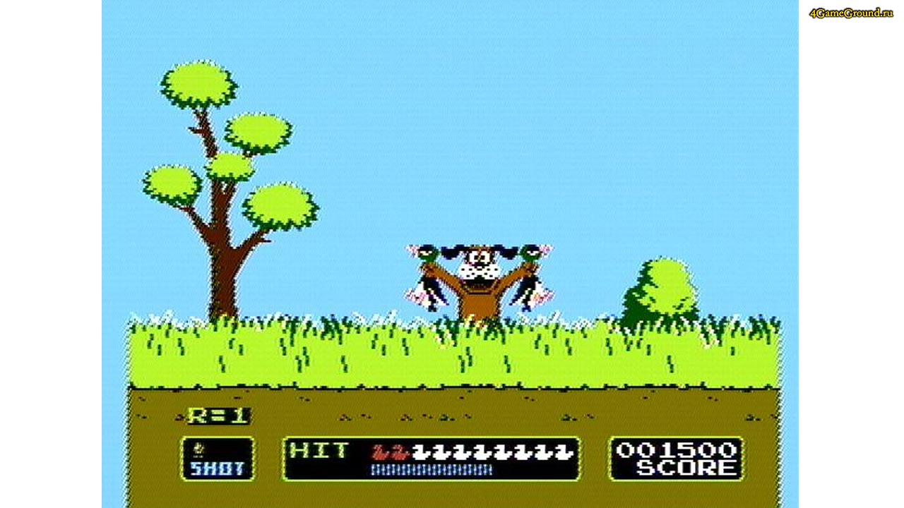 Play Duck Hunt online with mouse