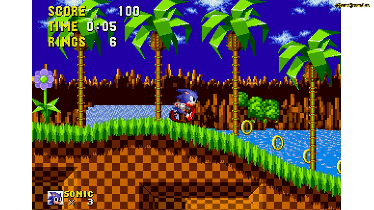Sonic the Hedgehog Genesis browser emulation