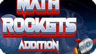 Play Math Rockets Addition game online for free | 4GameGround.com